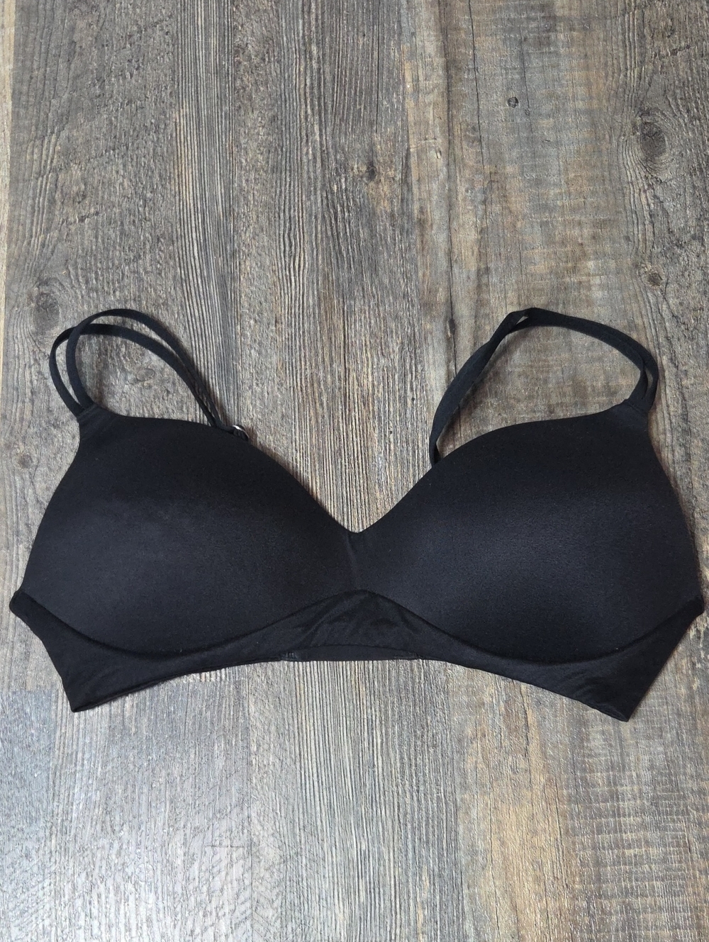 aerie Black Wireless T-Shirt Bra